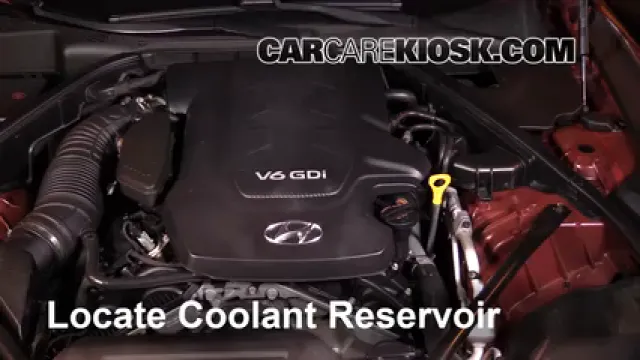2016 Hyundai Genesis 3.8 3.8L V6 Refrigerante (anticongelante) Sellar pérdidas